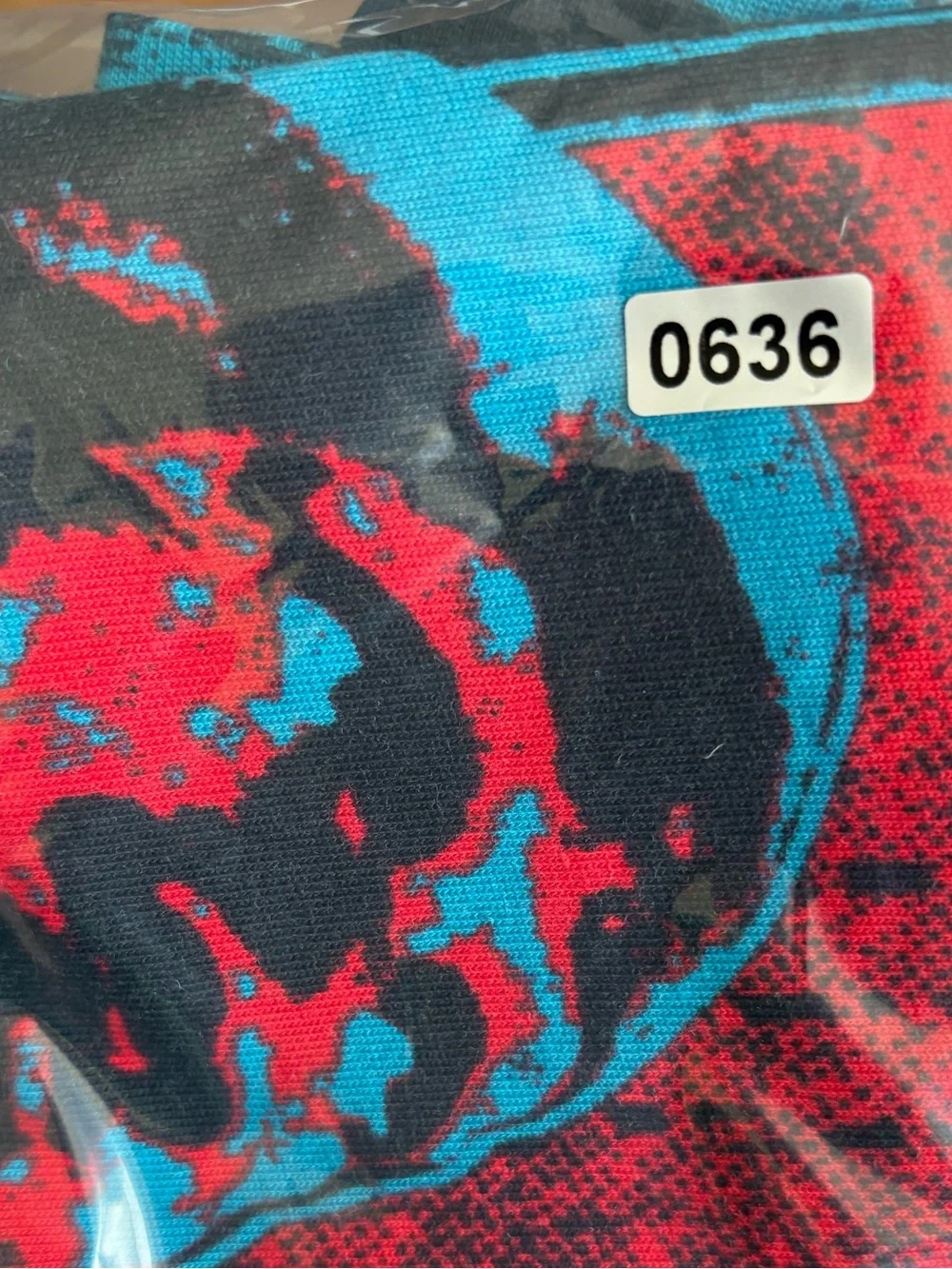 Vintage Michael Jordan DNA Shirt Blue Red Black Retro AOP Size Large 90’s